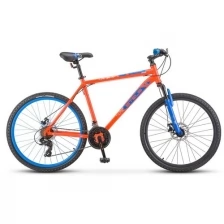 Велосипед 26" Stels Navigator-500 MD, F020, цвет синий/красный, размер 18"